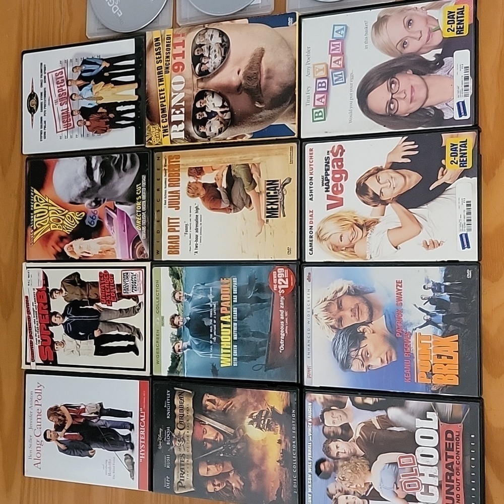 14 DVDs, Be Ready the next Time the Wifi Goes Out!